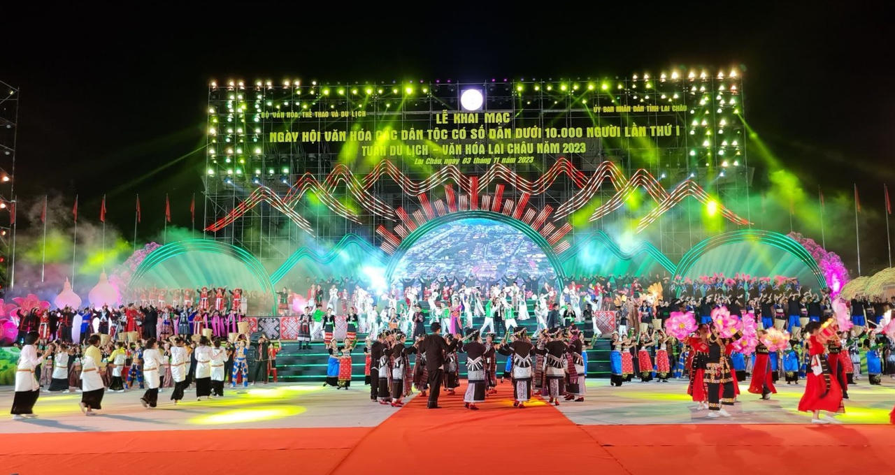 Ngày hội văn hoá các dân tộc có dân số dưới 10.000 người tại Lai Châu