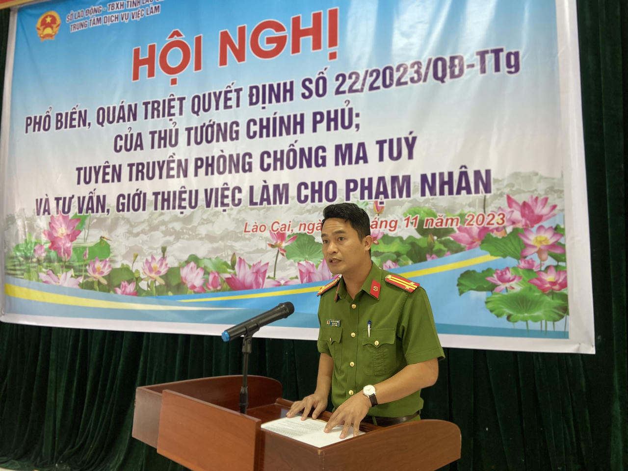 Lào Cai: Tuyên truyền Luật phòng, chống ma tuý và tư vấn, giới thiệu việc làm cho phạm nhân