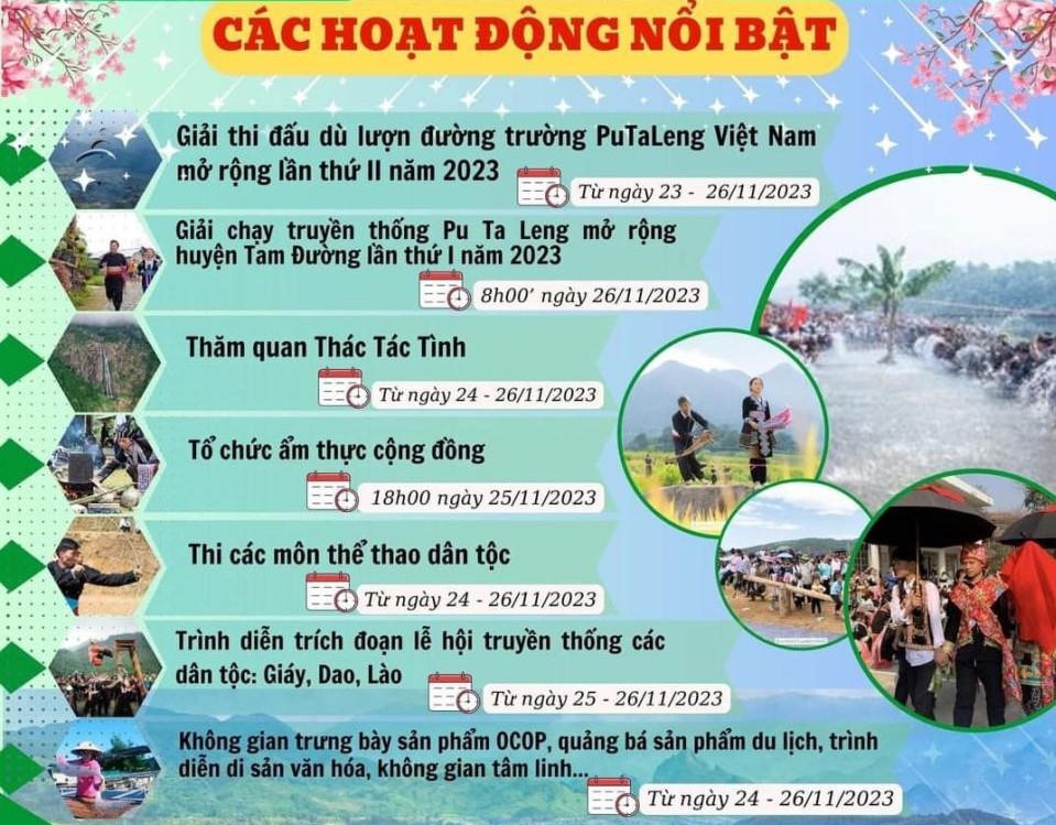 Tuần văn hóa, Du lịch huyện Tam Đường năm 2023 - Đại ngàn khoe sắc