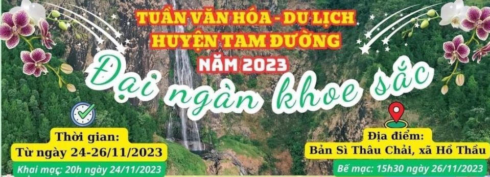 Tuần văn hóa, Du lịch huyện Tam Đường năm 2023 - Đại ngàn khoe sắc