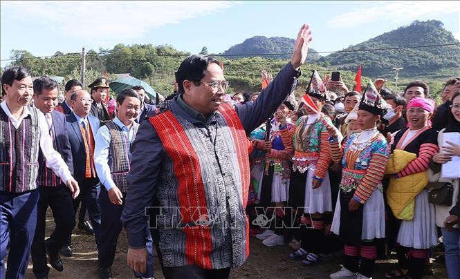 Thủ tướng Chính phủ Phạm Minh Chính dự Ngày hội Đại đoàn kết toàn dân tộc tại Sìn Hồ, Lai Châu