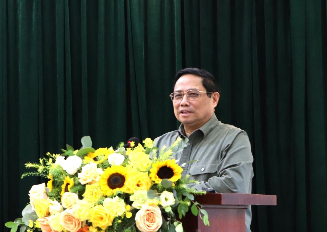 Thủ tướng Chính Phủ thăm Đồn Biên phòng Huổi Luông