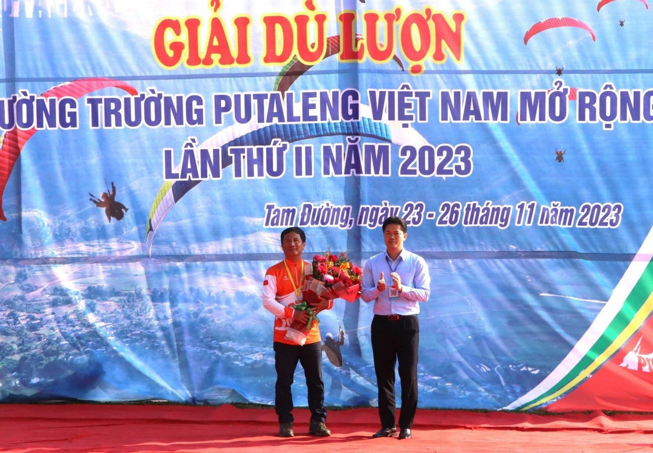 Khai mạc Giải Dù lượn đường trường PuTaLeng mở rộng lần thứ II năm 2023