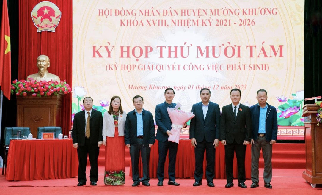 Huyện Mường Khương có tân chủ tịch