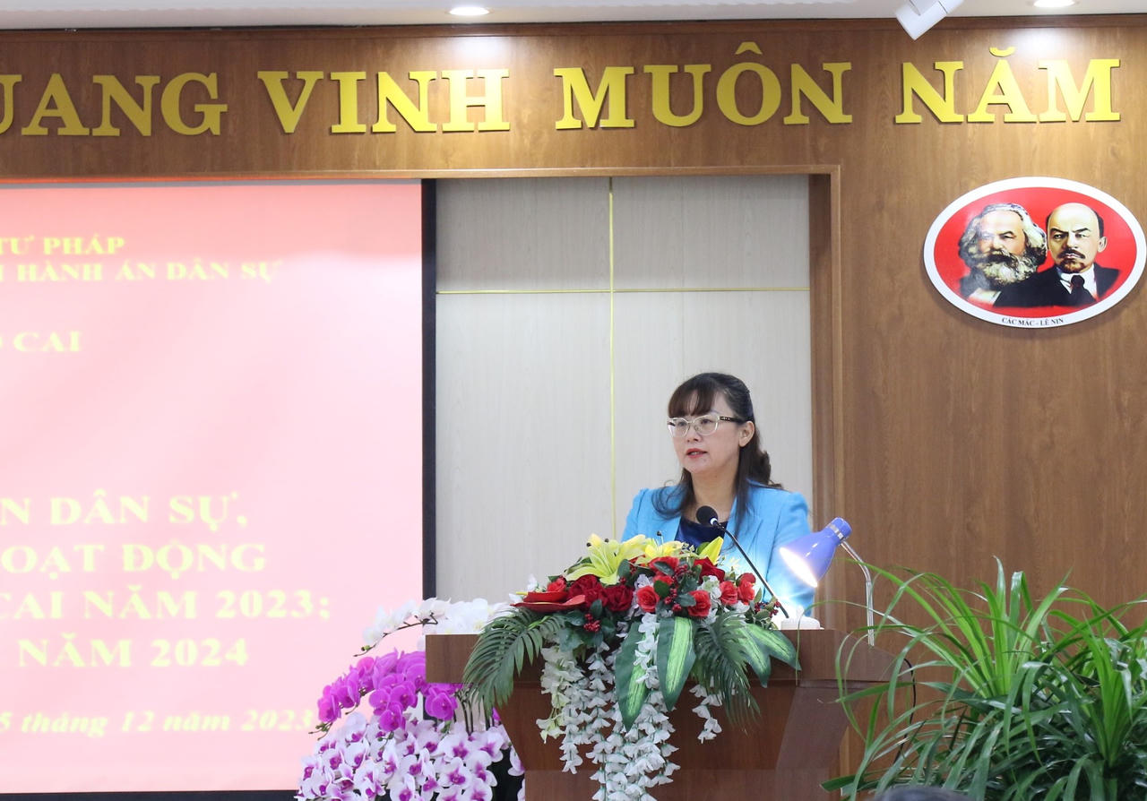 THADS tỉnh Lào Cai hoàn thành thắng lợi các chỉ tiêu, nhiệm vụ năm 2023