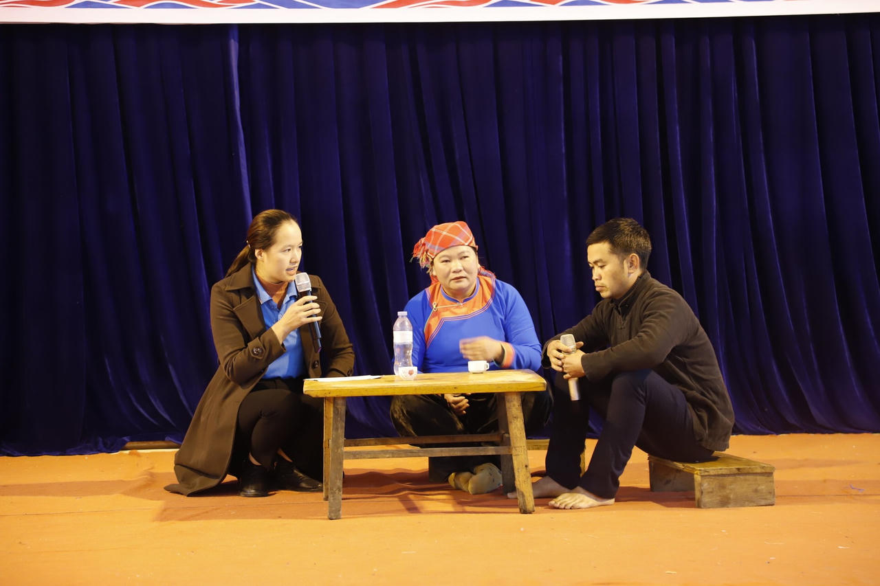 Truyên truyền phòng chống tảo hôn, hôn nhân cận huyết thống trong vùng đồng bào dân tộc thiểu số