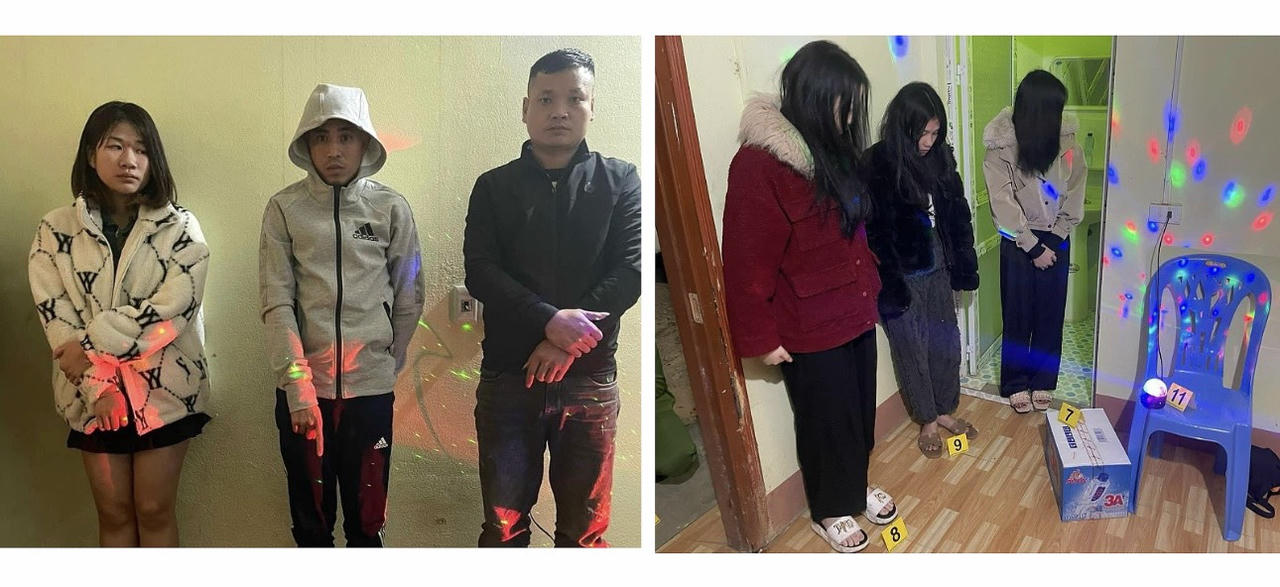 Bắt giữ nhóm thanh niên tổ chức, sử dụng trái phép chất ma túy