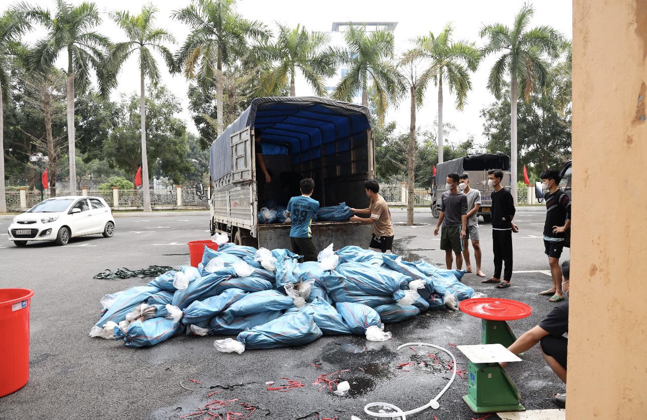 Lào Cai: Bắt giữ gần 4 tấn cá tầm sống không rõ nguồn gốc