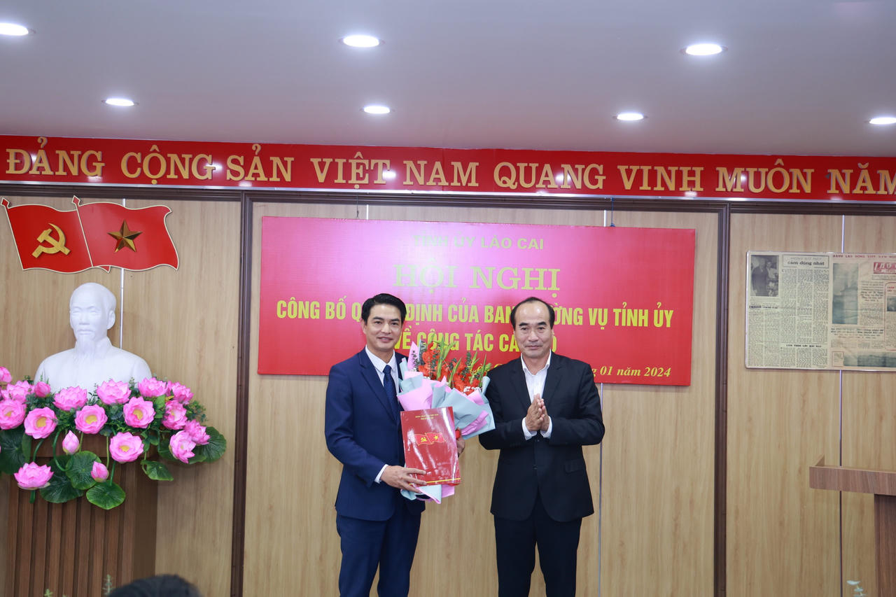 Báo Lào Cai có tân Tổng Biên tập