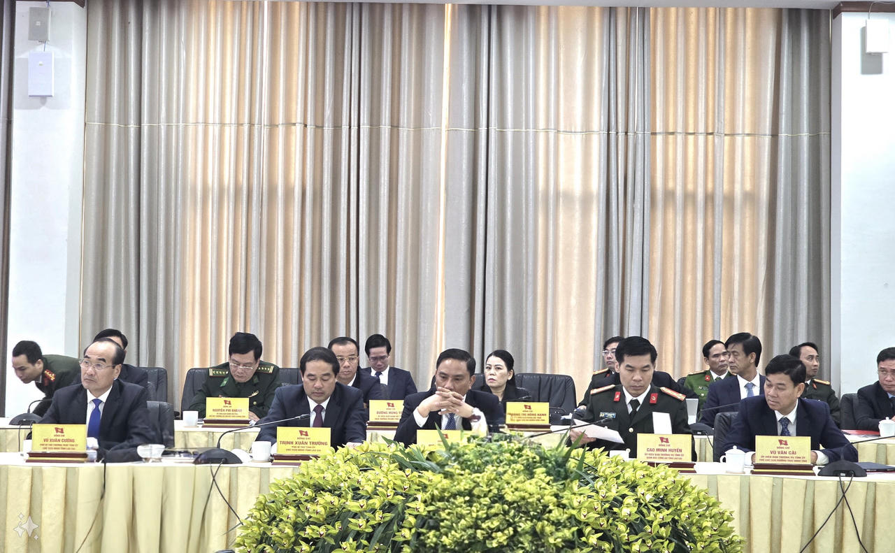 Đại tướng Tô Lâm, Bộ trưởng Bộ Công an thăm và làm việc tại tỉnh Lào Cai