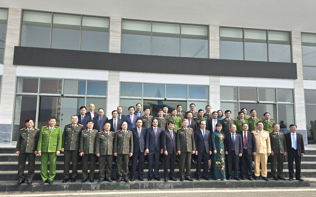 Đại tướng Tô Lâm, Bộ trưởng Bộ Công an thăm và làm việc tại tỉnh Lào Cai