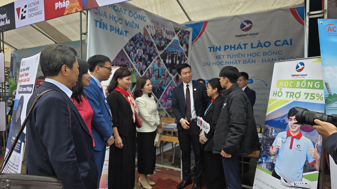 Lào Cai tổ chức Ngày hội Tư vấn hướng nghiệp, phân luồng năm 2024