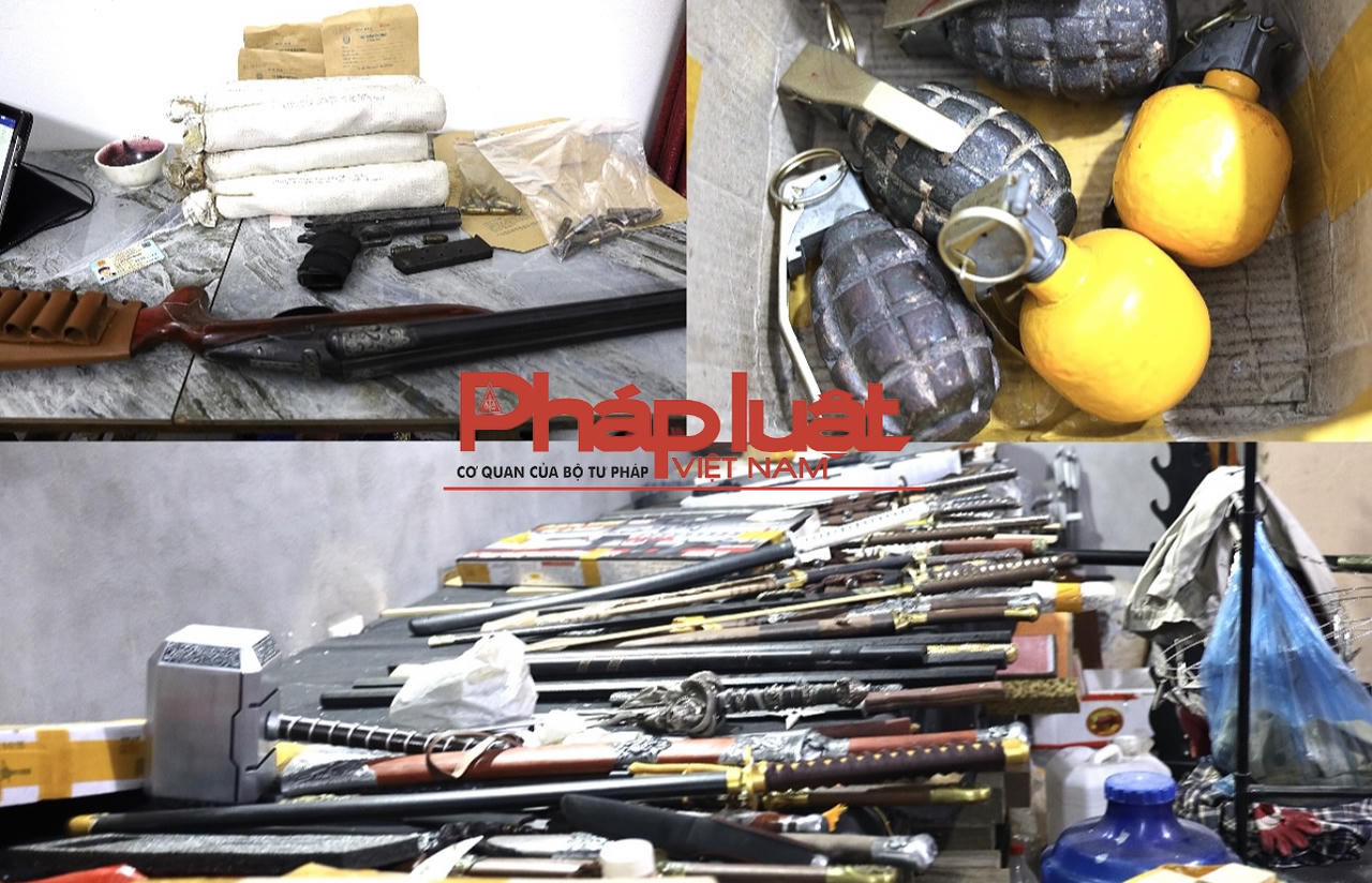 Công an Lào Cai triệt phá kho súng, đạn, thuốc nổ "khủng" 