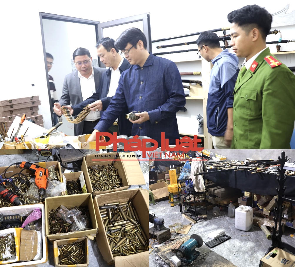 Công an Lào Cai triệt phá kho súng, đạn, thuốc nổ "khủng" 