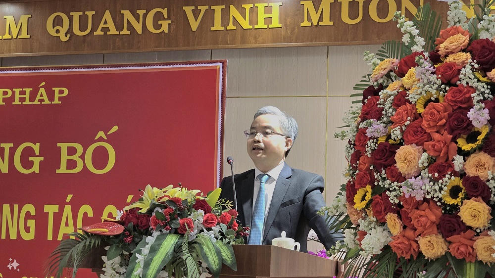 Ông Đỗ Ngọc Ba làm Cục trưởng Cục Thi hành án dân sự tỉnh Lào Cai