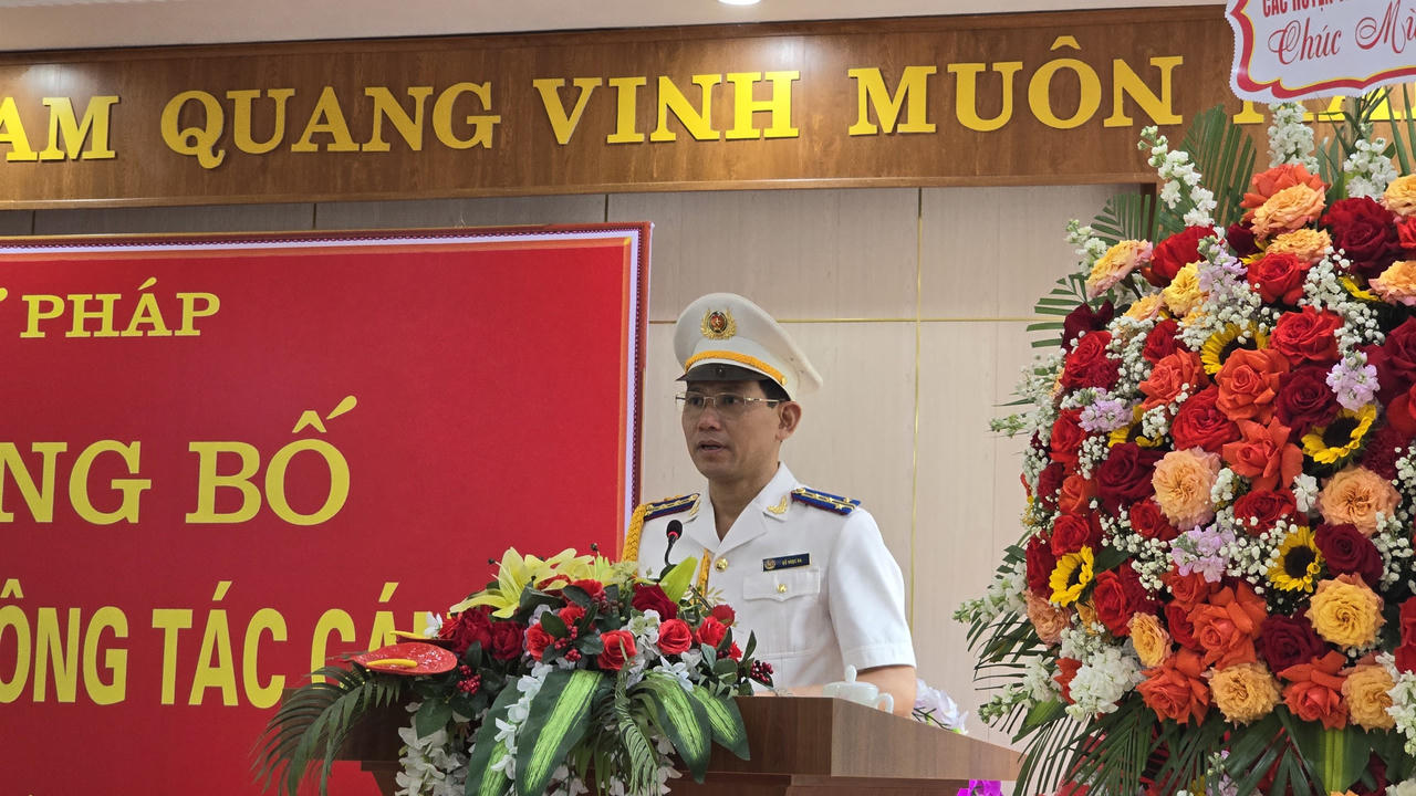 Ông Đỗ Ngọc Ba làm Cục trưởng Cục Thi hành án dân sự tỉnh Lào Cai