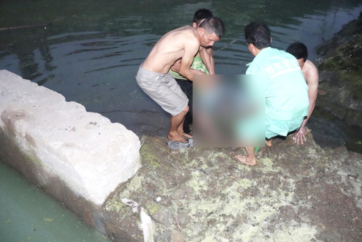 Phát hiện thi thể tại Trạm xử lý nước thải - Khu Công nghiệp Tằng Loỏng