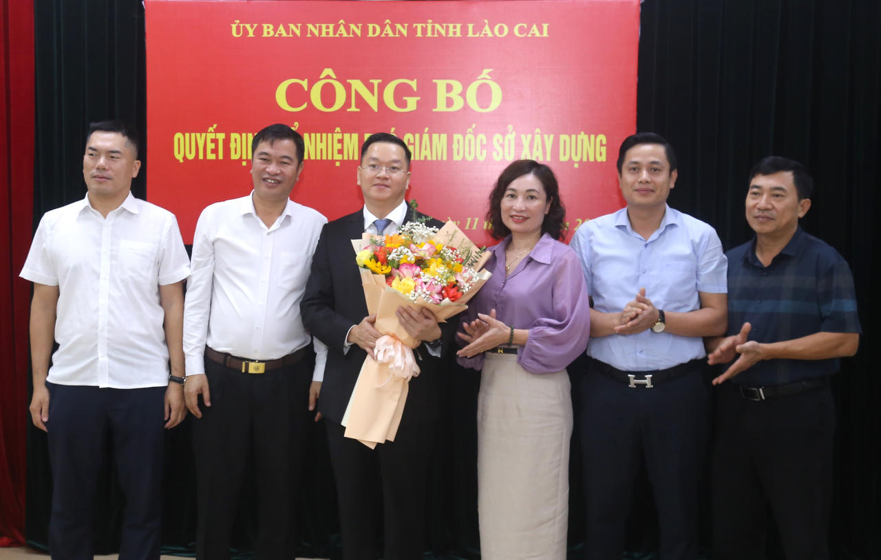 Chủ tịch huyện Bát Xát được điều động giữ chức Phó Giám đốc Sở Xây dựng Lào Cai