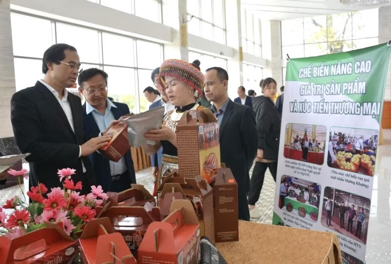 Hội nghị xúc tiến thương mại và đẩy mạnh xuất khẩu vùng Trung du, miền núi phía Bắc 