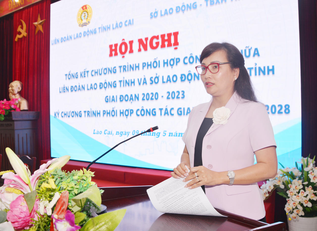Tăng cường công tác phối hợp về lao động, công đoàn trên địa bàn tỉnh Lào Cai