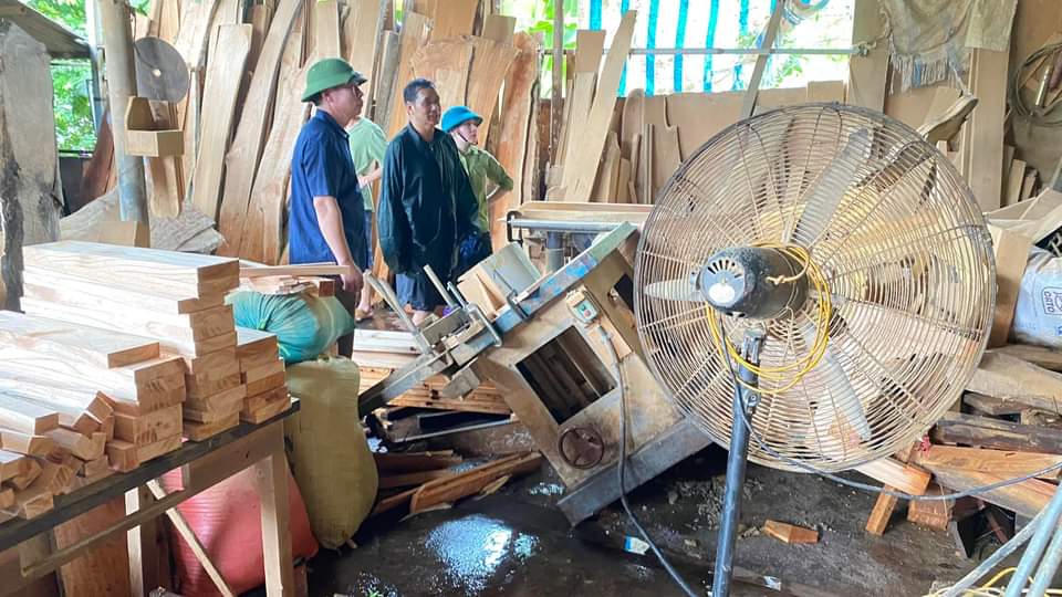 Mưa lớn gây ngập lụt nhiều nơi tại Lào Cai