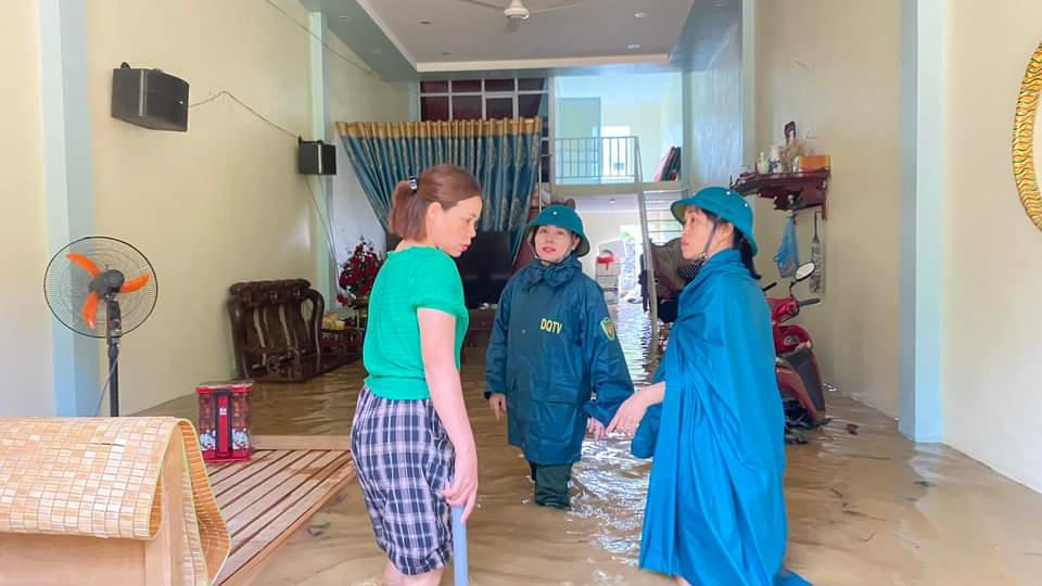 Mưa lớn gây ngập lụt nhiều nơi tại Lào Cai