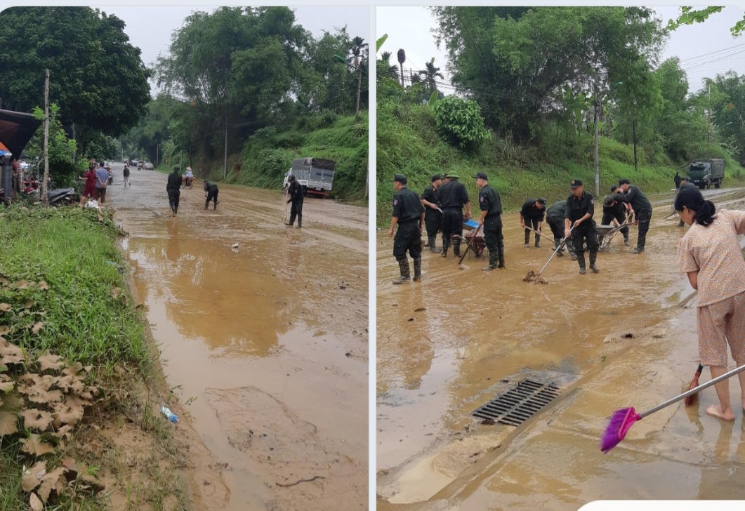 Mưa lớn gây ngập lụt nhiều nơi tại Lào Cai