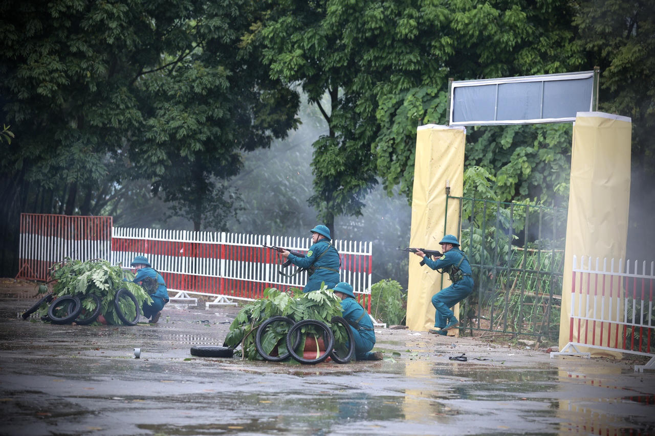 Lào Cai: Diễn tập chiến đấu trong khu vực phòng thủ năm 2024