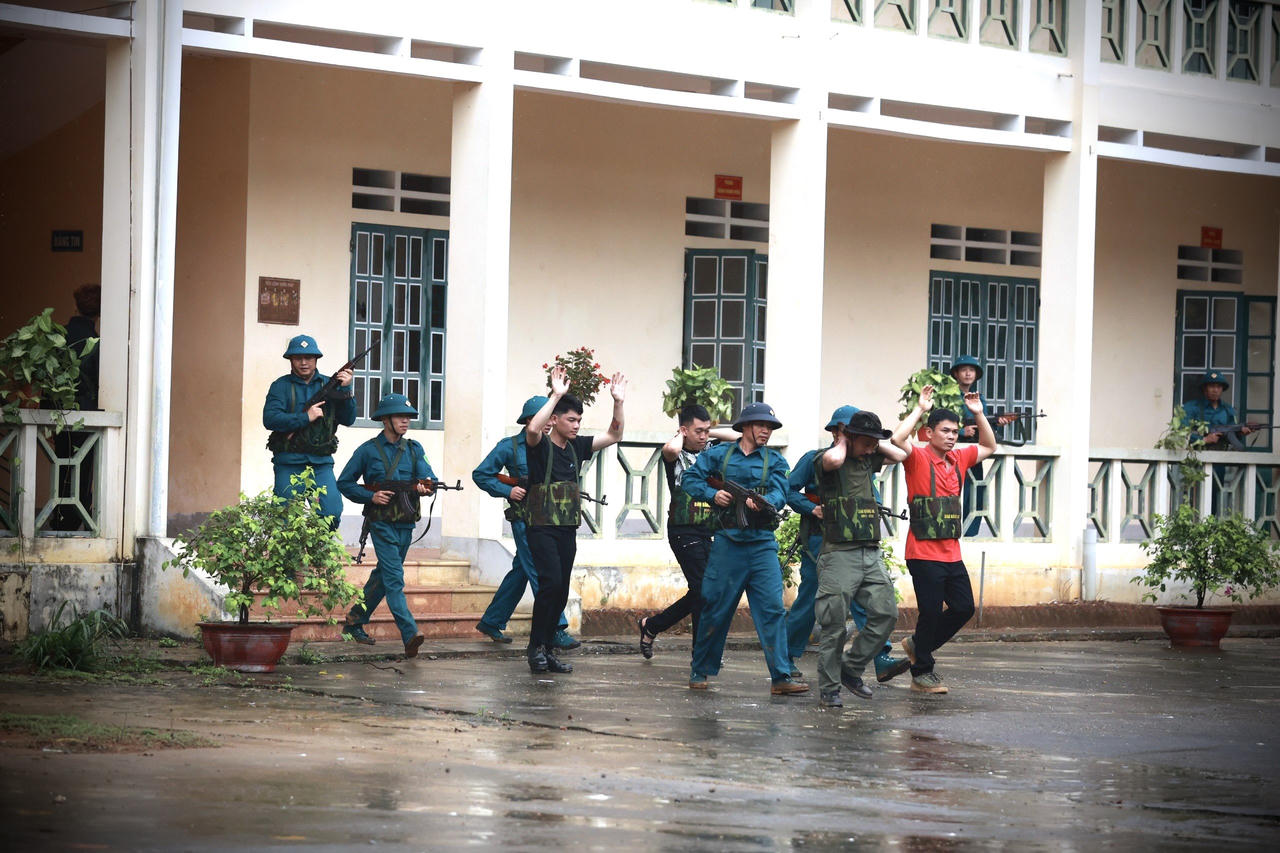 Lào Cai: Diễn tập chiến đấu trong khu vực phòng thủ năm 2024