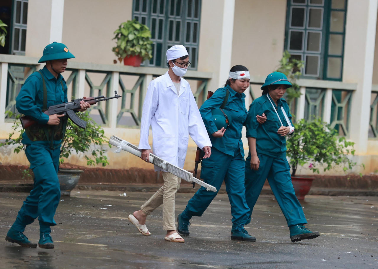 Lào Cai: Diễn tập chiến đấu trong khu vực phòng thủ năm 2024