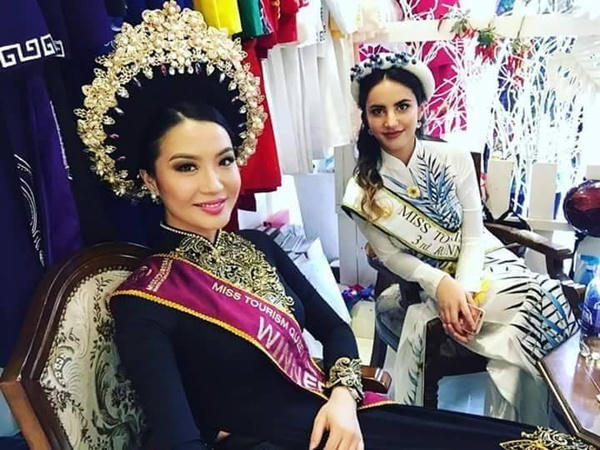Hoa hậu du lịch thế giới khoe sắc tại Việt Nam