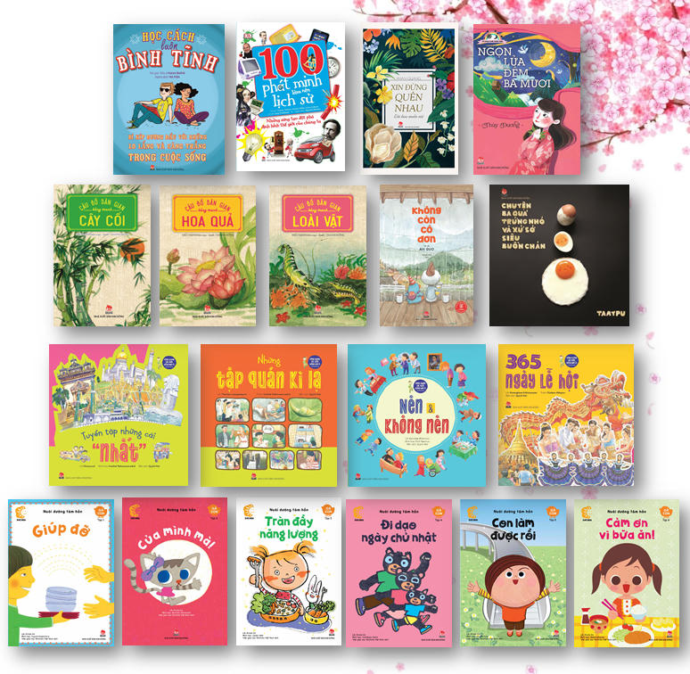 Ngày Tết lì xì con bằng những cuốn sách hay