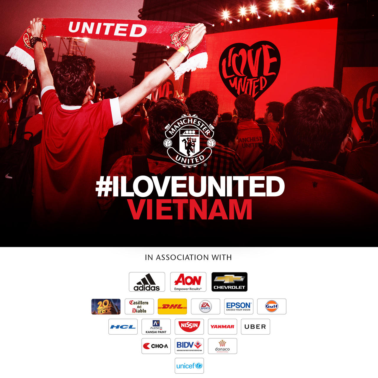 #ILOVEUNITED trở lại Việt Nam