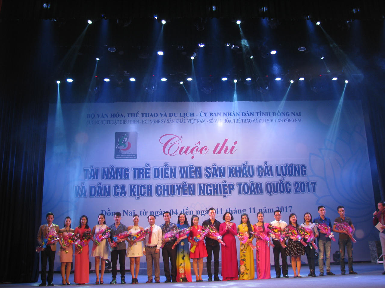 Khai mạc Cuộc thi Tài năng trẻ Diễn viên sân khấu Cải lương và Dân ca kịch 