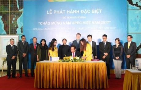  Phát hành bộ tem 'Chào mừng Năm APEC Việt Nam'