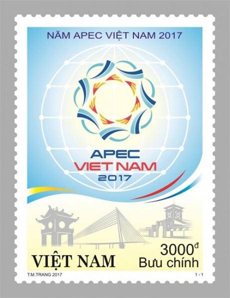 Phát hành bộ tem 'Chào mừng Năm APEC Việt Nam'