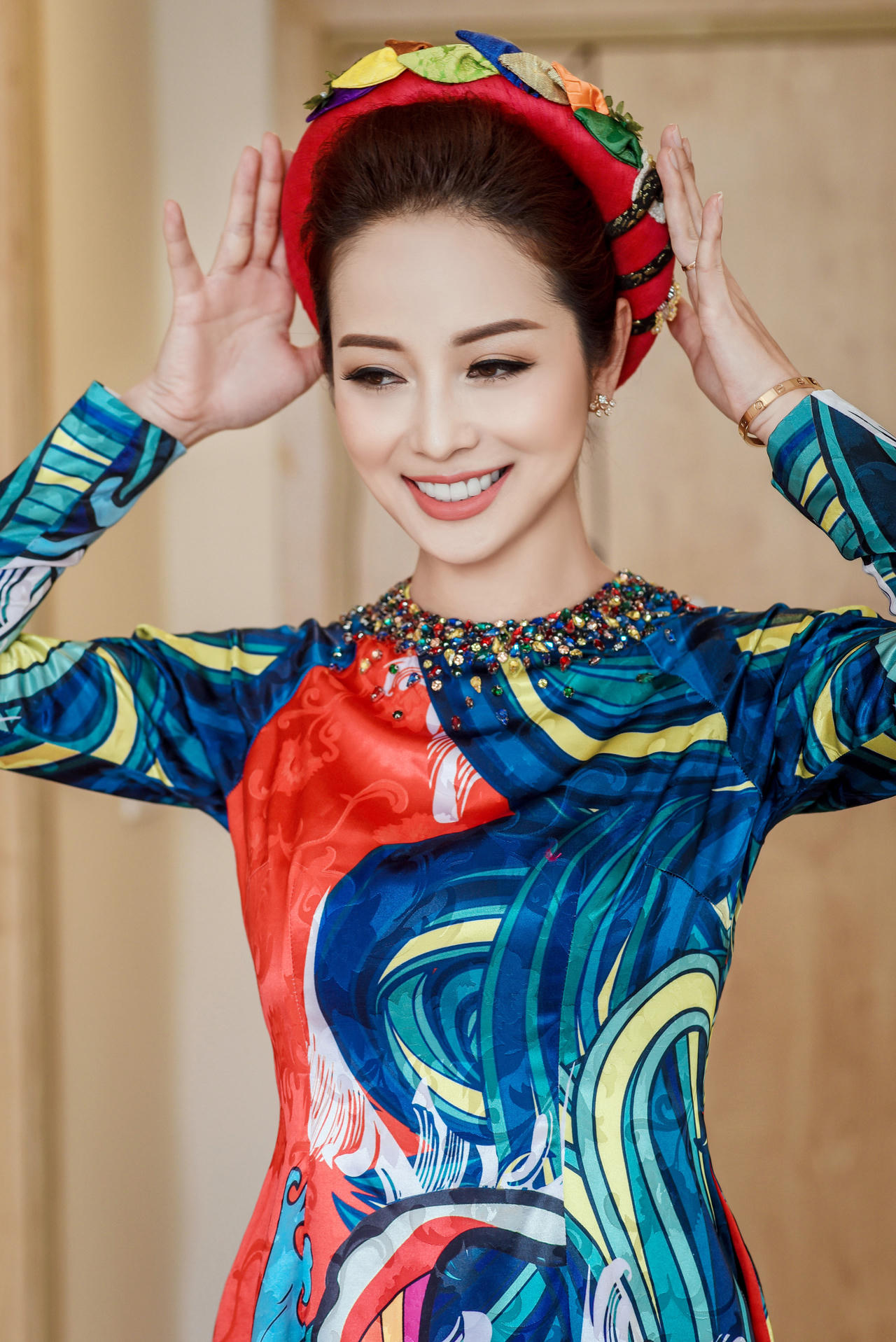 Jennifer Phạm vinh dự làm MC trong đêm tiệc chào mừng các nguyên thủ quốc gia