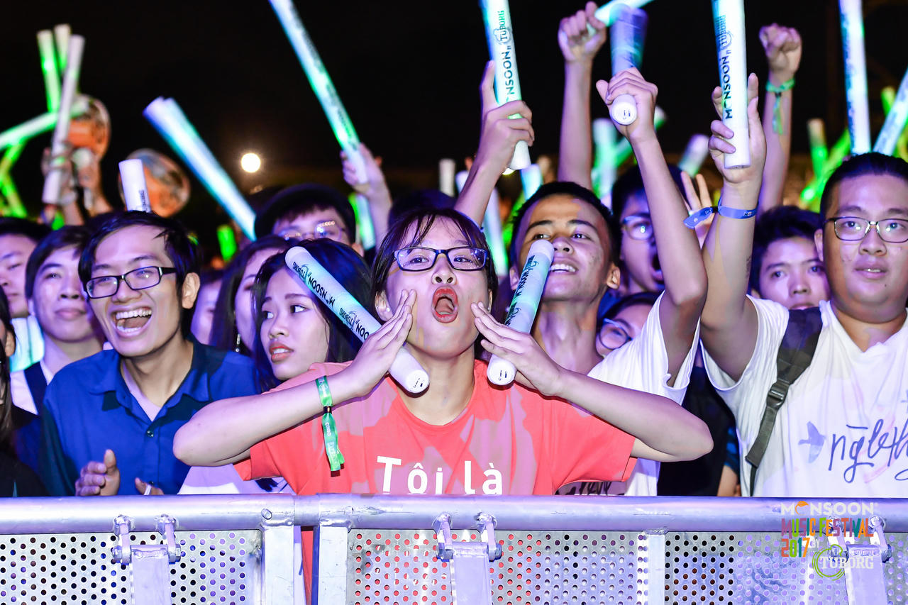 Phấn khích với Lễ hội âm nhạc quốc tế Gió mùa cùng Tuborg