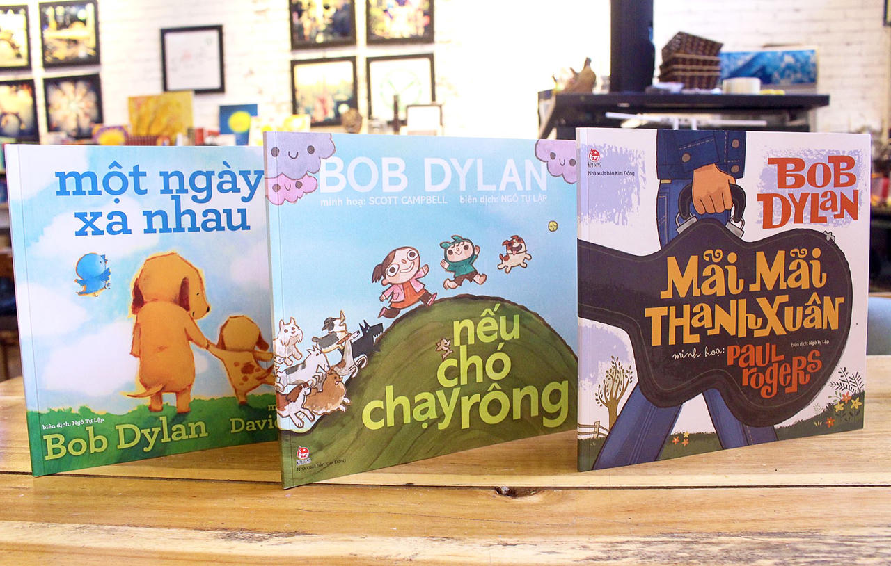 Giới trẻ mê mẩn sách tranh của Bob Dylan