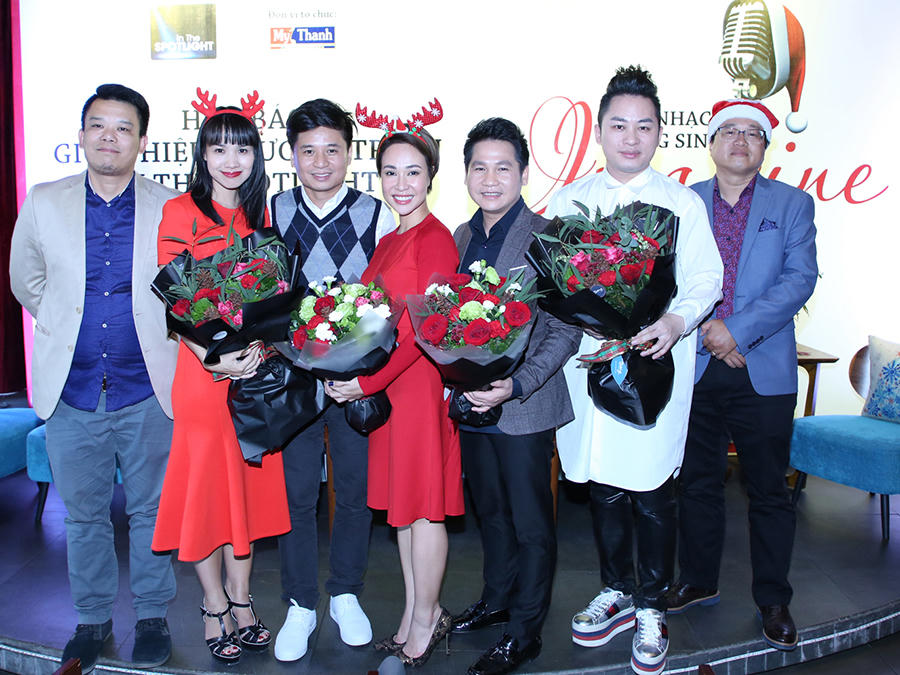  Trọng Tấn cần Uyên Linh 'nâng đỡ' tại đêm hòa nhạc Giáng sinh