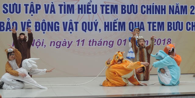 Bảo vệ động vật quý, hiếm qua tem Bưu chính