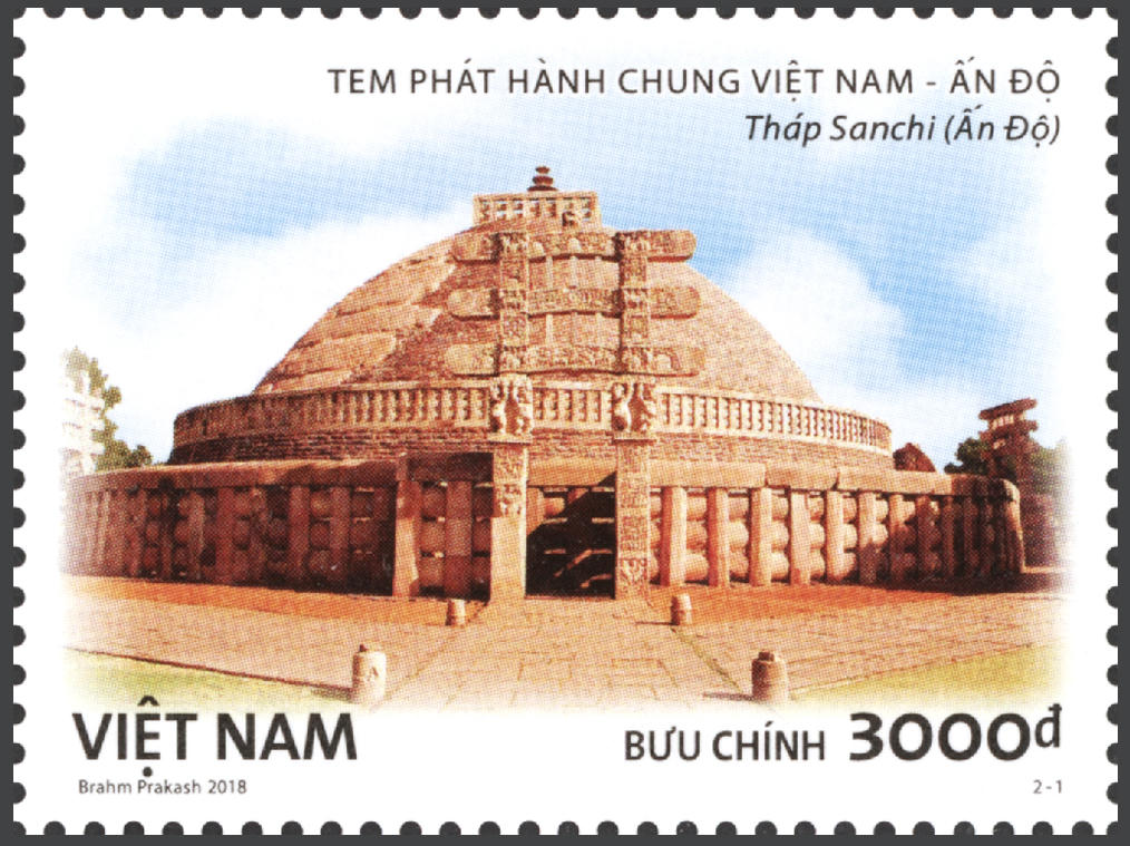 Tem phát hành chung Việt Nam - Ấn Độ