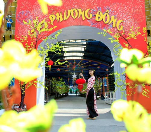 Đón Tết Phương Đông tại Công viên nước Hồ Tây