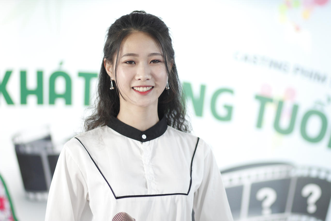 Nhiều hoa khôi, á khôi sinh viên tham dự casting phim 'Khát vọng tuổi trẻ'