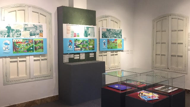 Triển lãm 60 năm tác phẩm truyện tranh “Xì Trum”