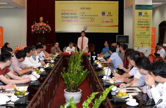 Đi tìm hoa khôi bóng bàn toàn quốc báo Nhân dân