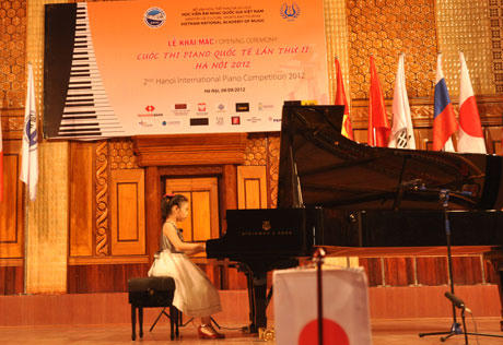 82 thí sinh tham gia Cuộc thi Piano Quốc tế Hà Nội 