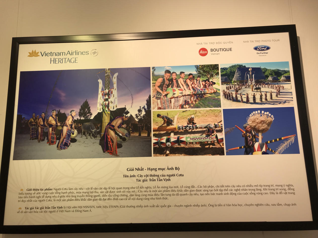 9 bộ ảnh đẹp “trình làng” tại “Heritage - Hành trình di sản 2018"