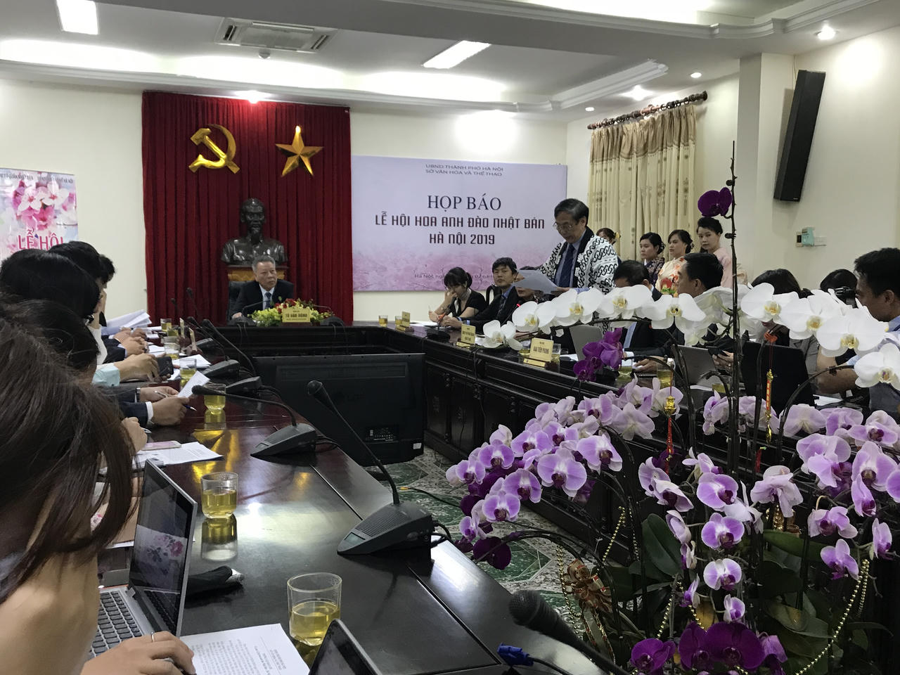 Trưng bày 20.000 cành hoa anh đào và tuyển chọn Đại sứ thiện chí