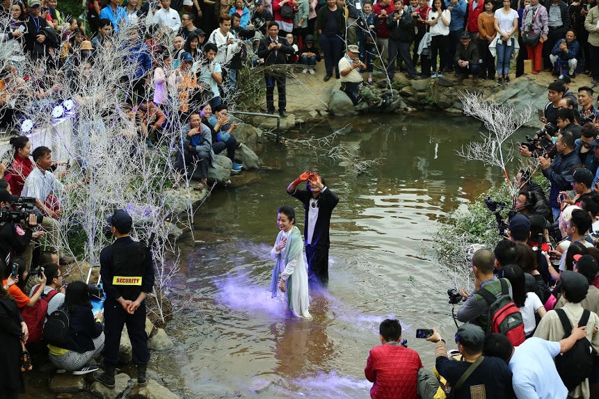 Thưởng lãm Chương trình lễ hội nghệ thuật độc đáo 'Đáo xuân Chín'